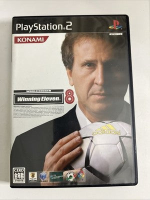 World Soccer Winning Eleven 8 2004 PS2 Sony PlayStation NTSC-J Japanese Complete