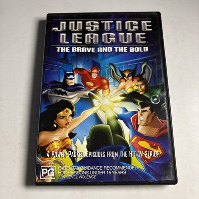 Justice League - The Brave and the Bold (DVD, 2001) Region 4