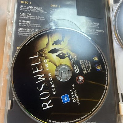 Roswell - Season 2 (DVD, 2001) Region 4