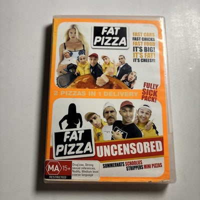 Fat Pizza / Fat Pizza Uncensored (DVD, 2003) Region 4