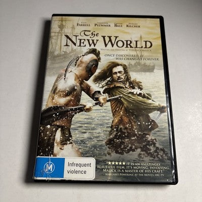 The New World (DVD, 2005) Christian Bale, Colin Farrell Region 4 NEW