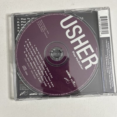 Usher – Pop Ya Collar (CD, 2001) Australia 74321 80507 2