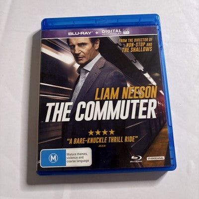 The Commuter (Blu-ray, 2018) Liam Neeson Region B