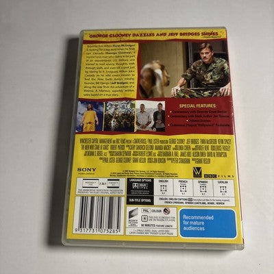 The Men Who Stare at Goats (DVD, 2009) George Clooney Region 4 NEW