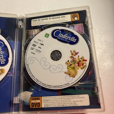 Cinderella - Special Edition (DVD, 1950) Disney Region 4