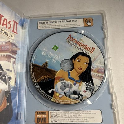 Pocahontas 2 - Journey to a New World (Special Edition, DVD, 1998) Region 4
