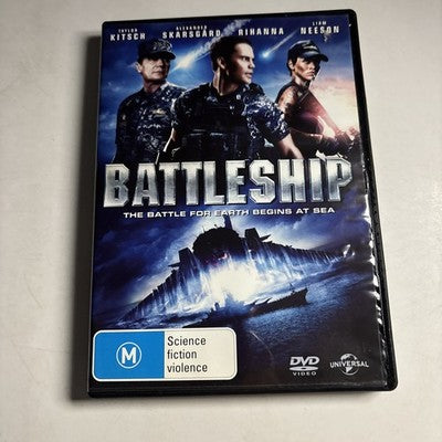 Battleship (DVD 2012) Liam Neeson, Taylor Kitsch, Rihanna, Joji Yoshi Region 4,2