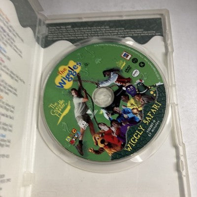 The Wiggles - Wiggly Safari (DVD, 2002) Steve Irwin  Region 4