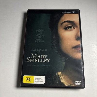 Mary Shelley (DVD, 2017) Elle Fanning Region 4