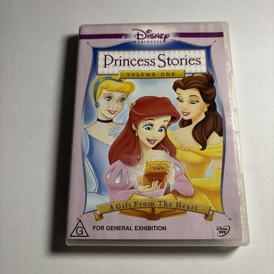 Princess Stories - A Gift from the Heart : Vol 1 (DVD, 2005) Region 4