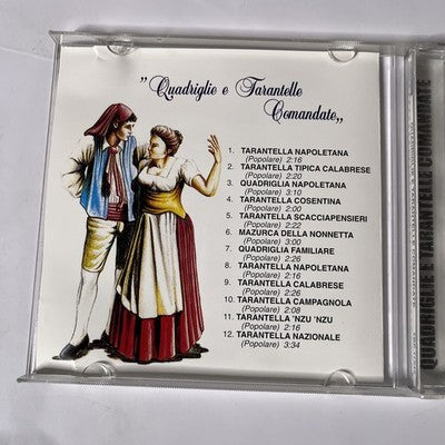 Quadriglie E Tarantelle Comandate (CD, 2003) Italy CD 345