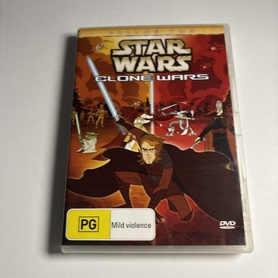 Star Wars - Clone Wars : Volume 2 (DVD, 2003) Region 4