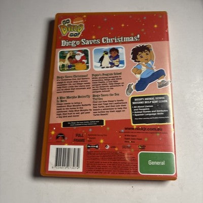 Go Diego Go! - Diego Saves Christmas (DVD, 2006) Region 4
