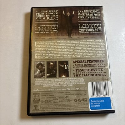 The Illusionist (DVD, 2006) Paul Giamatti, Edward Norton Region 4