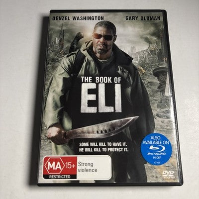 The Book Of Eli (DVD, 2009) Denzel Washington Region 4