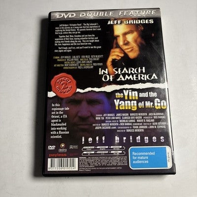 In Search Of America / The Yin And The Yang Of Mr Go (DVD, 2003) Jeff Bridges