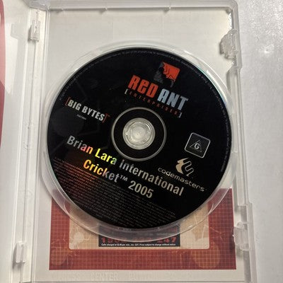 Brian Lara International Cricket 2005 PC DVD-ROM Windows Game