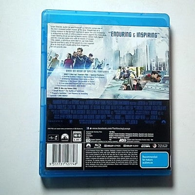 Star Trek Beyond (Blu-ray, 2016) Chris Pine Region B