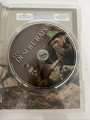 The Desert Rats (DVD, 1953) James Mason, Richard Burton Region 4