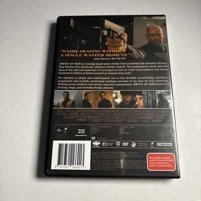 Wrath of Man (DVD, 2021) Jason Stratham Region 4 NEW