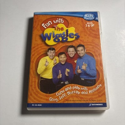 Fun With The Wiggles PC Game CDROM