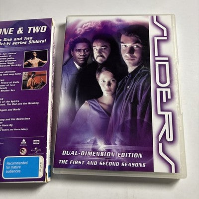 Sliders : Season 1 & 2 (DVD, 1996) Region 4,2