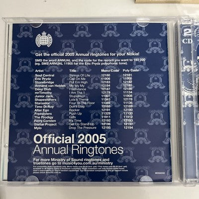 John Course, Mark Dynamix – The 2005 Annual (CD, 2004, 2-Disc)  MOSA042