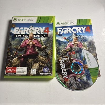 Far Cry Farcry 4 Limited Edition - Xbox 360 Game Complete with Manual - PAL