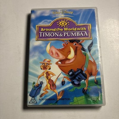 Around the World with Timon and Pumbaa (DVD, 2004) Region 4
