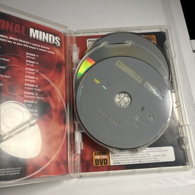 Criminal Minds : Season 3 (DVD, 2005) Region 4