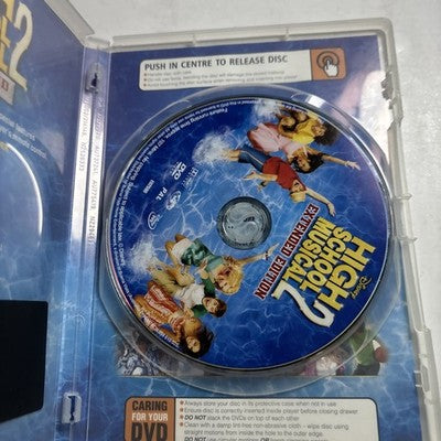 High School Musical 2 - Extended Edition (DVD, 2007) Region 4