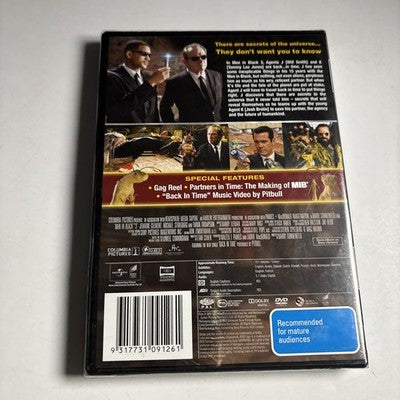 Men in Black 3 (DVD, 2012) Will Smith, Tommy Lee Jones Region 4,2 *New Sealed*
