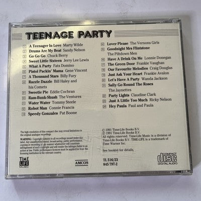 Various – Teenage Party (CD, 1991) Europe TL 516/23