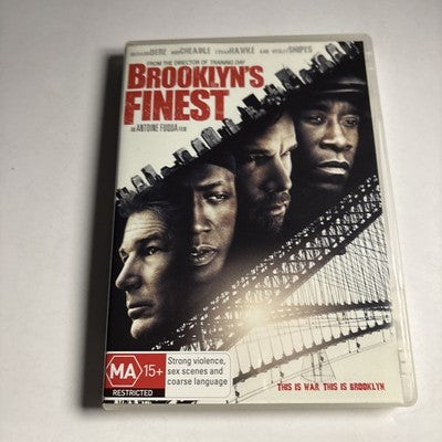 Brooklyn's Finest (DVD 2009) Don Cheadle, Ellen Barkin, Ethan Hawke Region 4 NEW