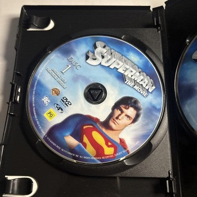 Superman - The Movie - Special Edition (DVD, 1978) Christopher Reeve Region 4