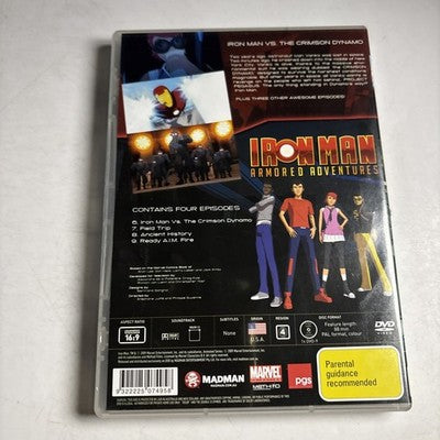 Iron Man Armored Adventures : Vol 2 (DVD, 2007) Region 4