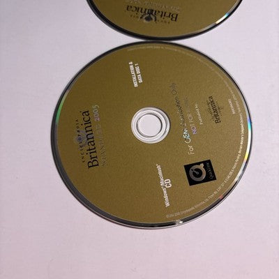 Encyclopaedia Britannica Standard 2005 PC Mac CDROM