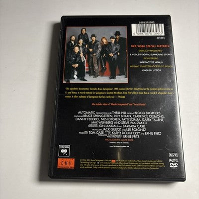 Bruce Springsteen & The E-Street Band – Blood Brothers (DVD, 1996) All Regions