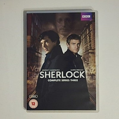Sherlock : Series 3 (DVD, 2013, 2-Disc) Benedict Cumberbatch Region 4,2