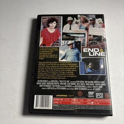 End Of The Line (DVD, 1987) Kevin Bacon All Regions NEW