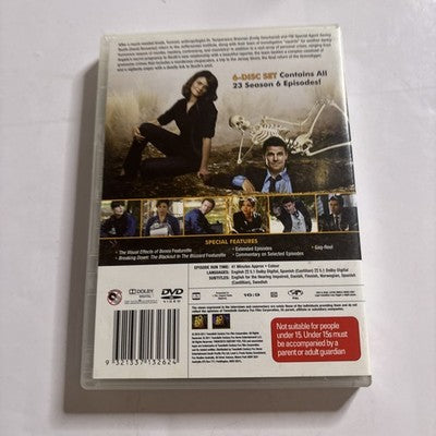 Bones : Season 6 (DVD, 2010) Region 4