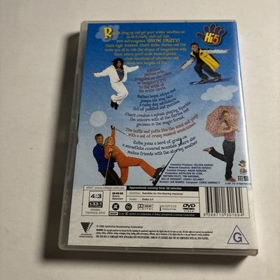 Hi-5 Snow Party (DVD, 2005) Region 4