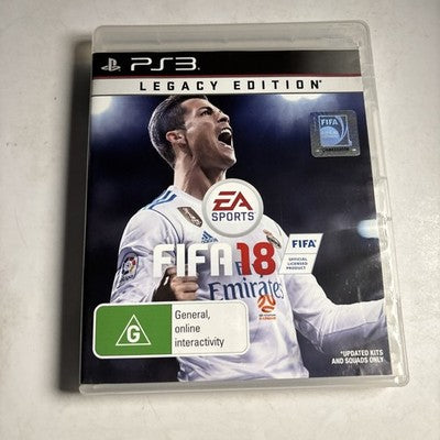 FIFA 18 - Legacy Edition (Sony PlayStation 3, PS3 2017)