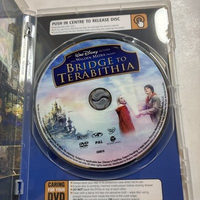 Bridge to Terabithia (DVD, 2007) Robert Patrick, Annasophia Robb, Region 4