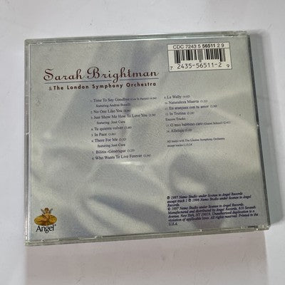 Sarah Brightman – Time To Say Goodbye (CD, 1997) US 7243 5 56511 2 9