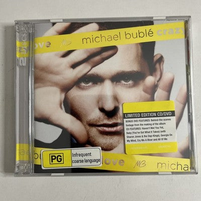 Michael Bublé – Crazy Love (CD + DVD, 2009, 2-Disc) Australia Limited Edition