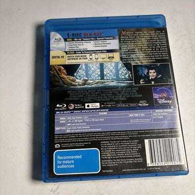 Maleficent (Blu-ray, 2014) Angelina Jolie All Regions