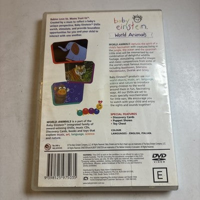 Baby Einstein - World Animals (DVD, 2005) Region 4