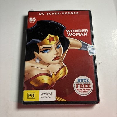 DC Super-Heroes: Wonder Woman (DVD, 2017) Region 4 *New Sealed*