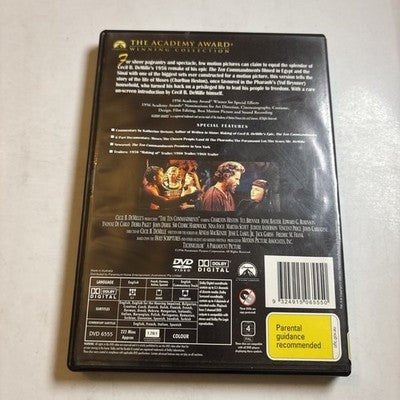 The Ten Commandments (DVD, 1956) Charlton Heston Region 4 NEW